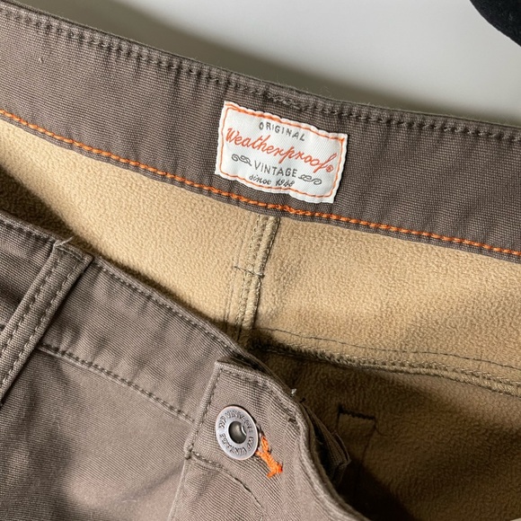 Weatherproof Vintage Men's Vintage Regular Lined Jeans Size 40x30 - Picture 2 of 7